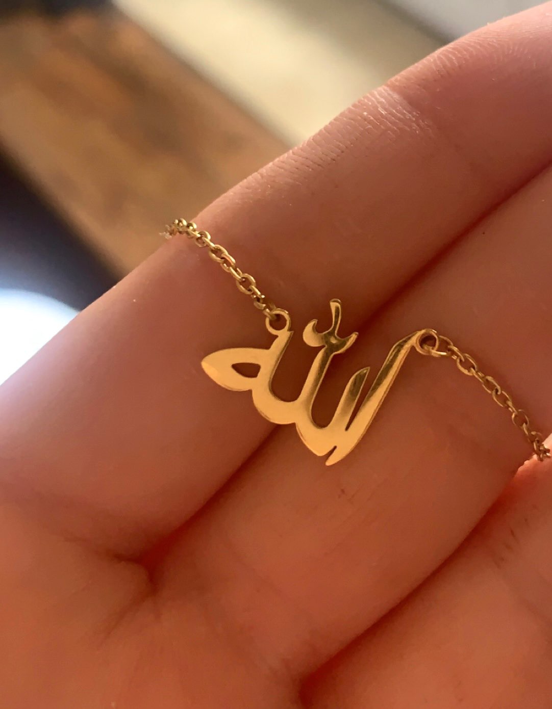 Avis-Collier-Arabe-Allah-Femme-or