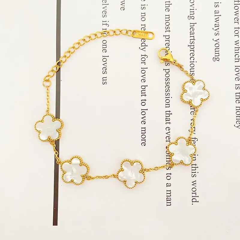 Bracelet Fleur Inspiration Van Cleef Arpels